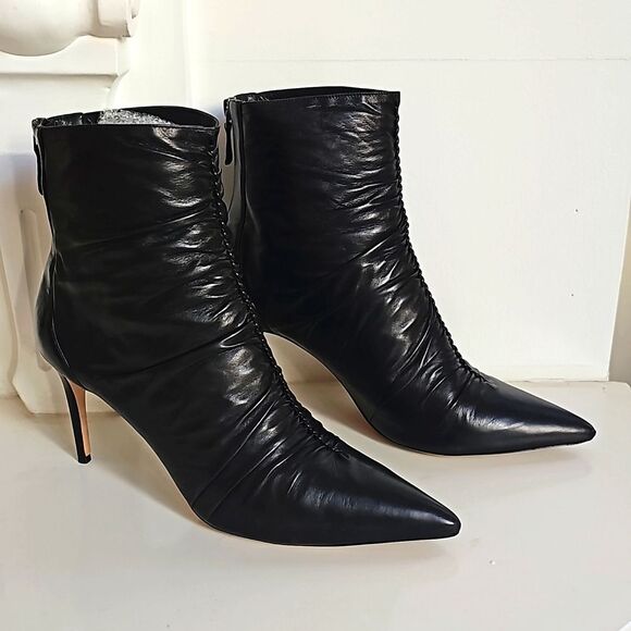 Alexandre Birman Genuine Leather Booties, Size EU 42 (US 11) - Picture 1 of 12